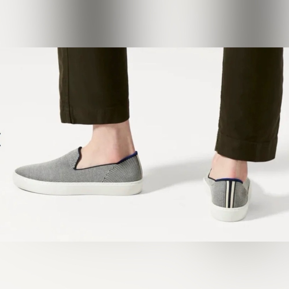 Rothy’s The Original Slip-On Sneaker In Anchor Casual Career Comfort Size 10